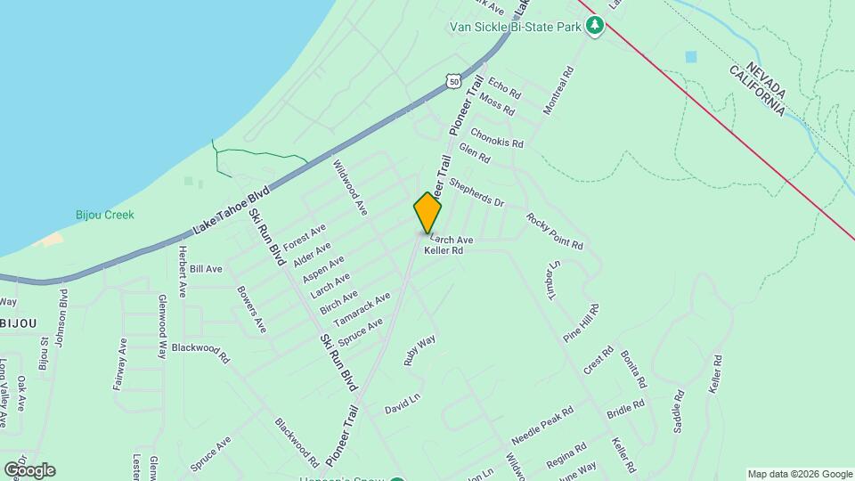 3746 Pioneer Trail Map and Location Details