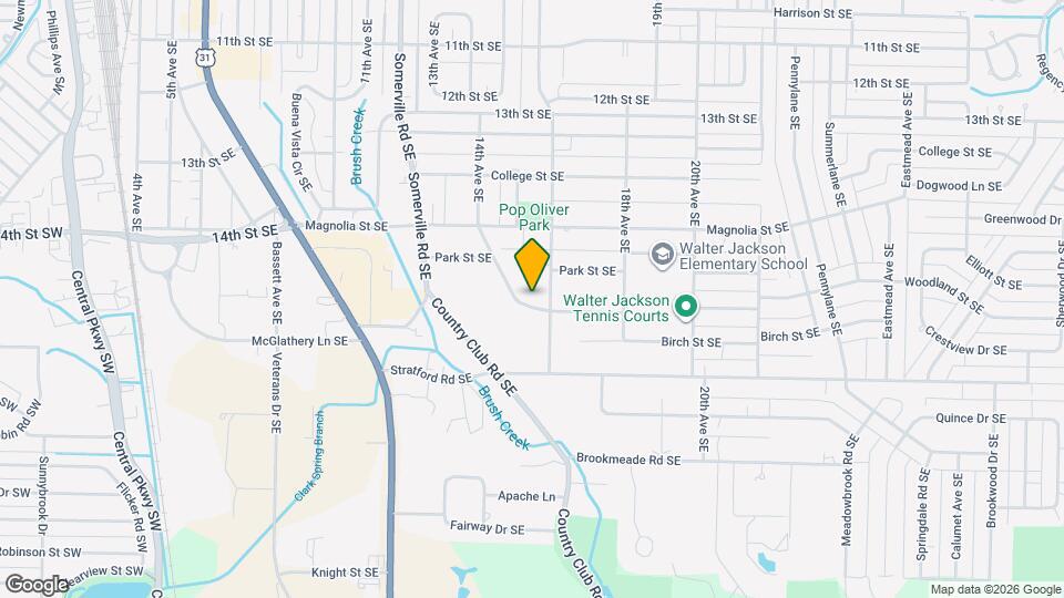 1520 Woodland St SE Map and Location Details