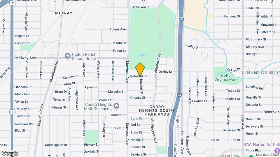 1501 Belwood St Map and Location Details