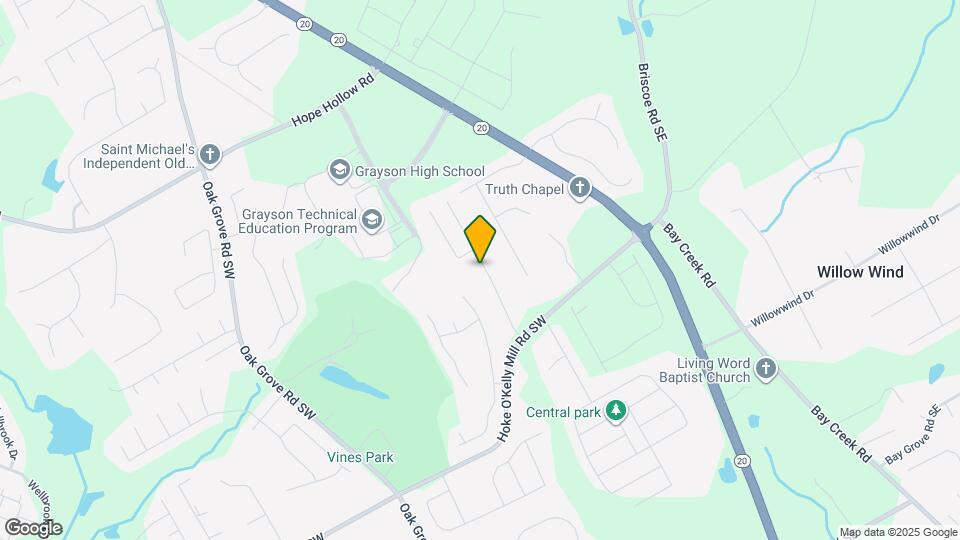 3465 Gardenside Dr SW Mapa y Detalles de la Ubicación