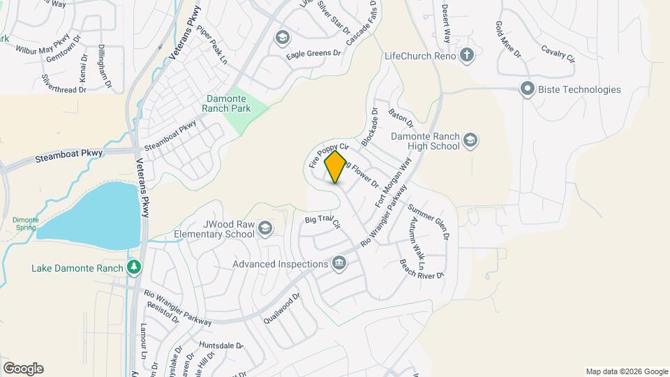 10691 Fire Poppy Cir Map and Location Details