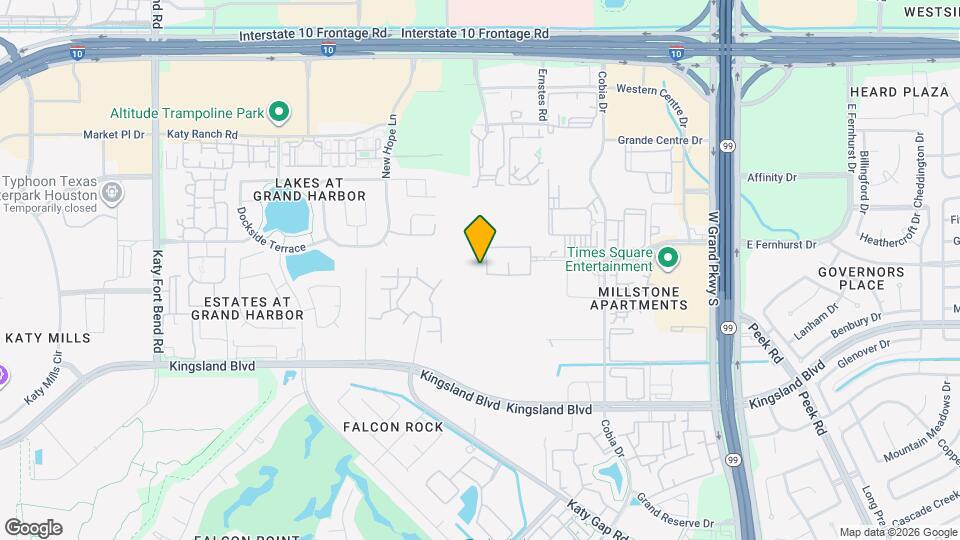 622 W Newport Bend Map and Location Details