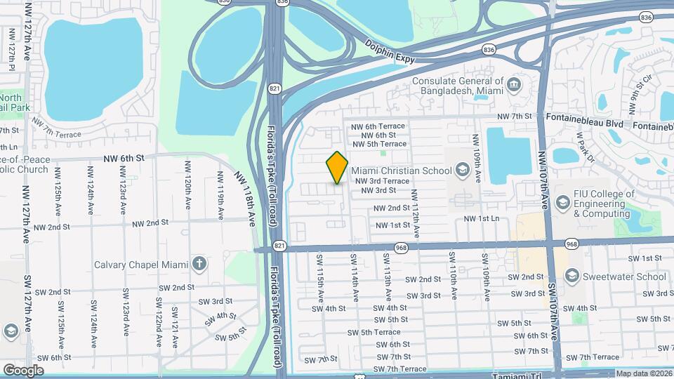 330 NW 114th Ave Map and Location Details