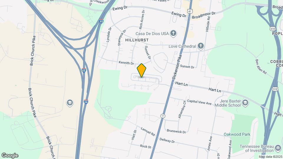 761 Cottage Park Dr Mapa y Detalles de la Ubicación