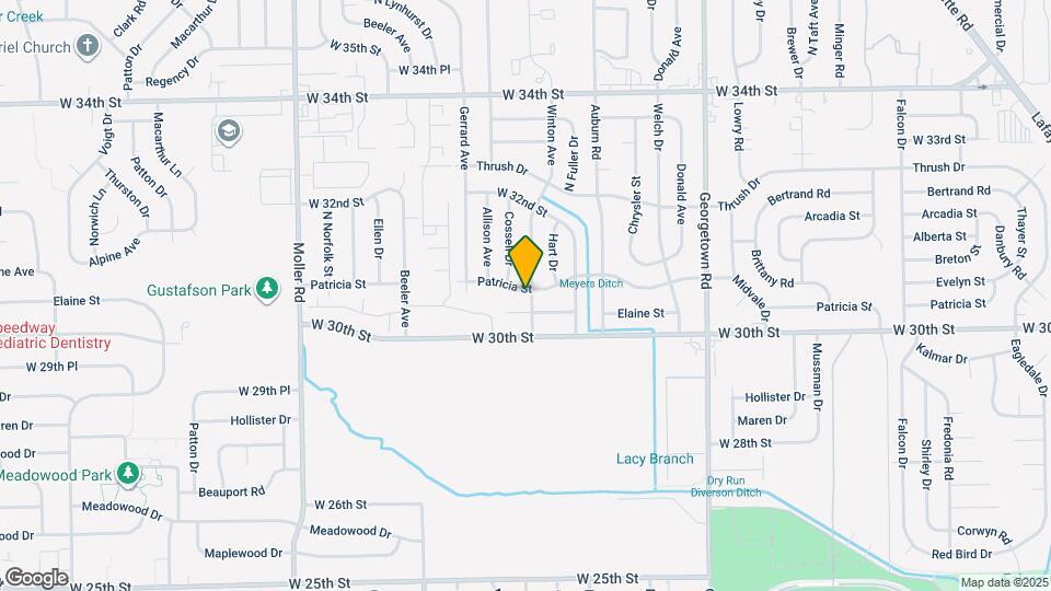 5101 Patricia St Map and Location Details