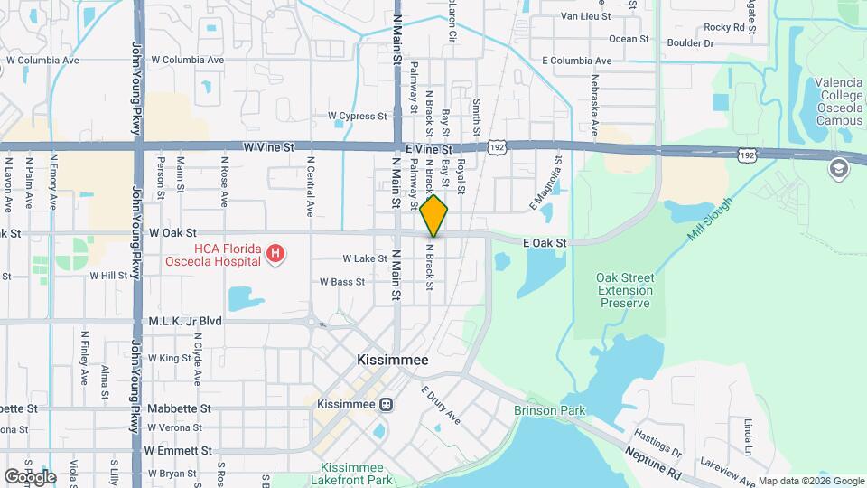 917 N Brack St Map and Location Details