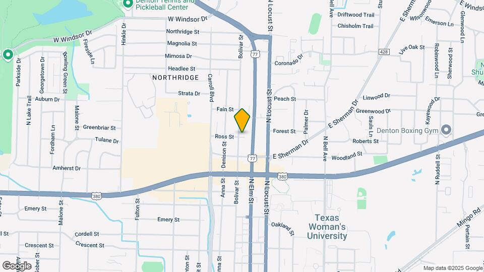 2204 Bolivar St Map and Location Details