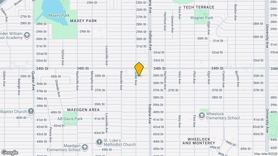 3417 35th St Map and Location Details