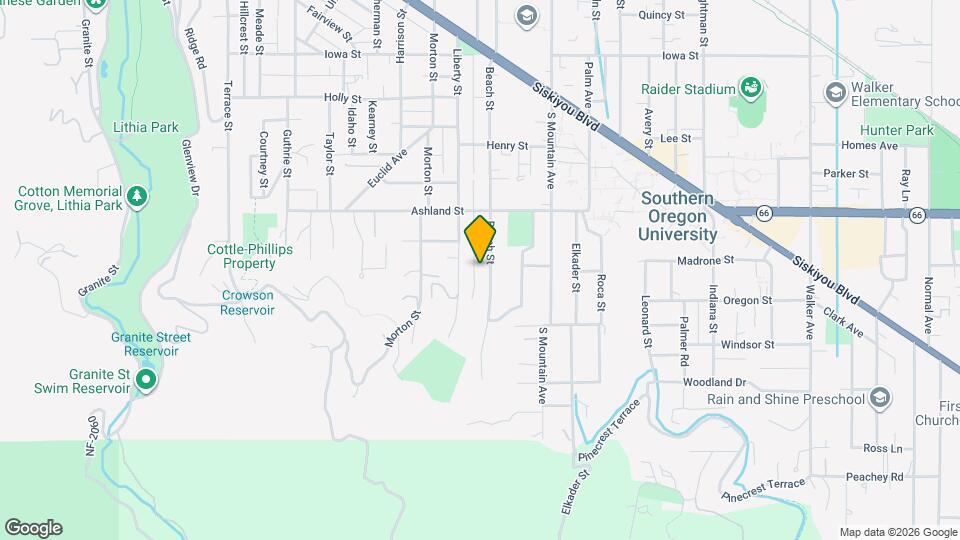 647 Beach St Map and Location Details