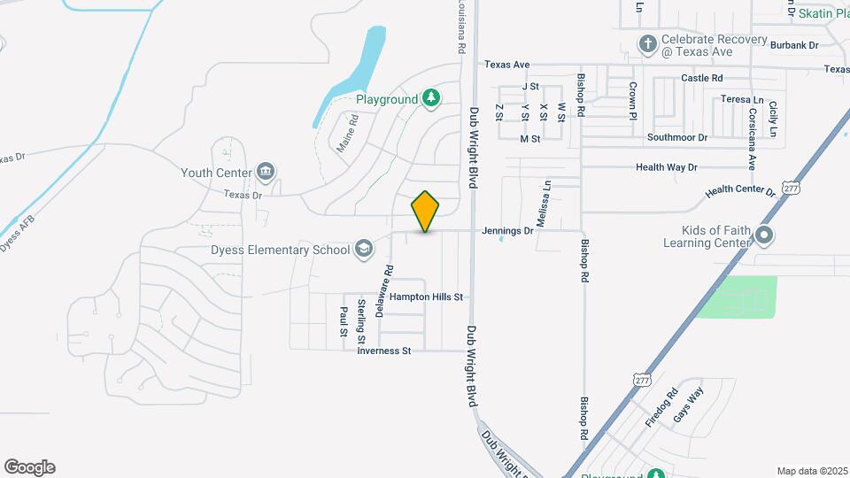 6417 Jennings Dr Map and Location Details