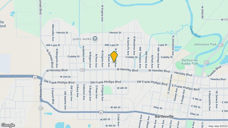 121 N Seminole Ave Map and Location Details