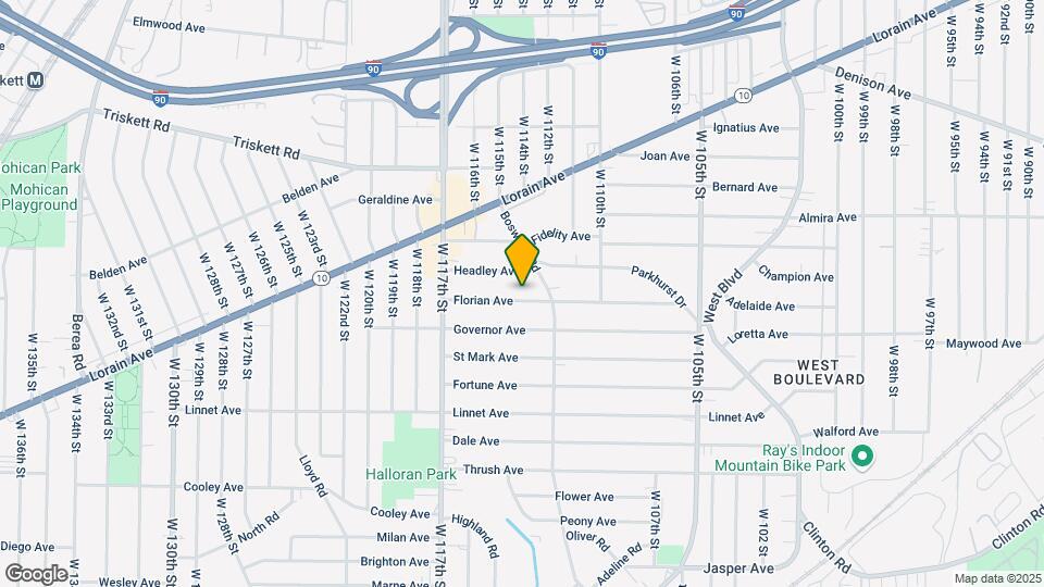 11308 Florian Ave Map and Location Details