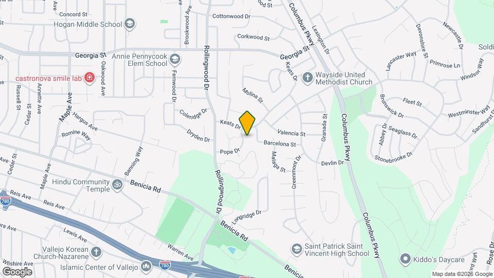 765 Pope Dr Map and Location Details