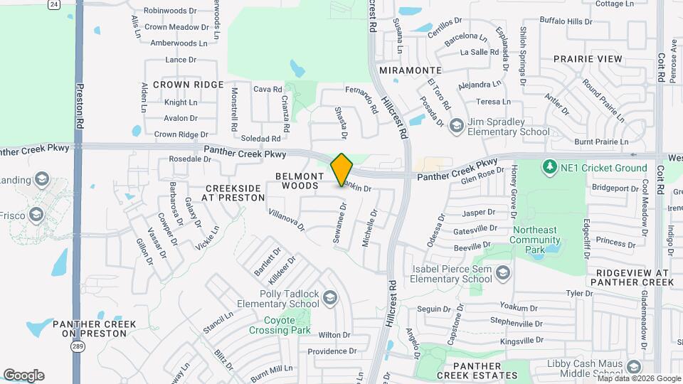 10756 Keathley Dr Map and Location Details