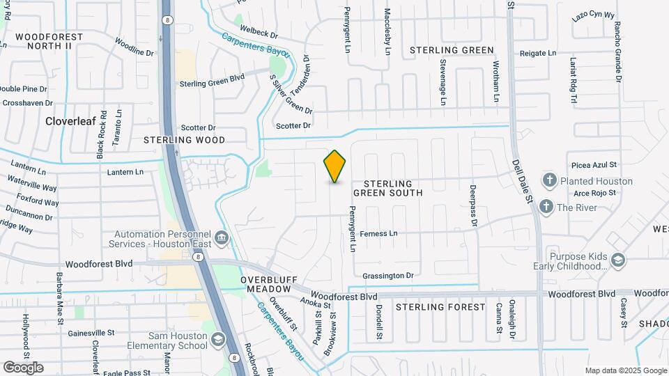 1034 Heathfield Dr Map and Location Details