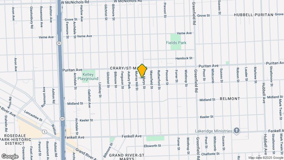 15837 St Marys St Map and Location Details