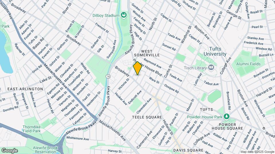 9 Belknap St, Unit 1 Map and Location Details