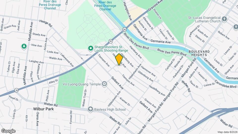 4891 Hummelsheim Ave Map and Location Details