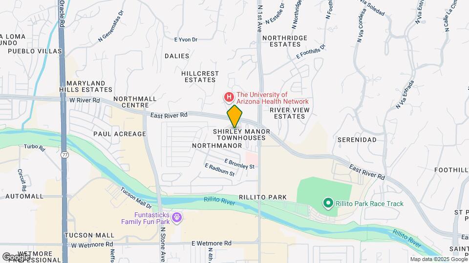 4834 N Los Altos Pl Map and Location Details