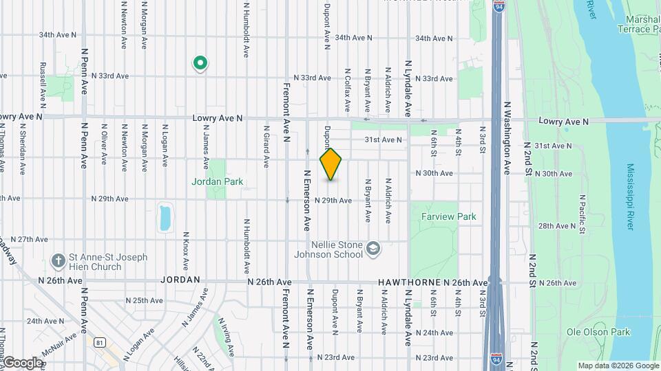 2918 Dupont Ave N Map and Location Details
