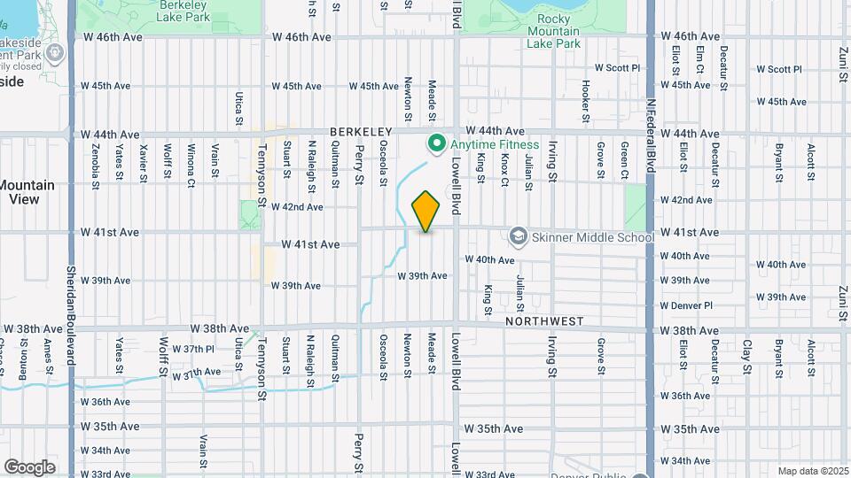 4033 Meade St, Unit 4033 Map and Location Details