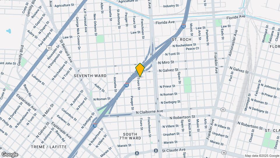 2001-03 Touro St Map and Location Details