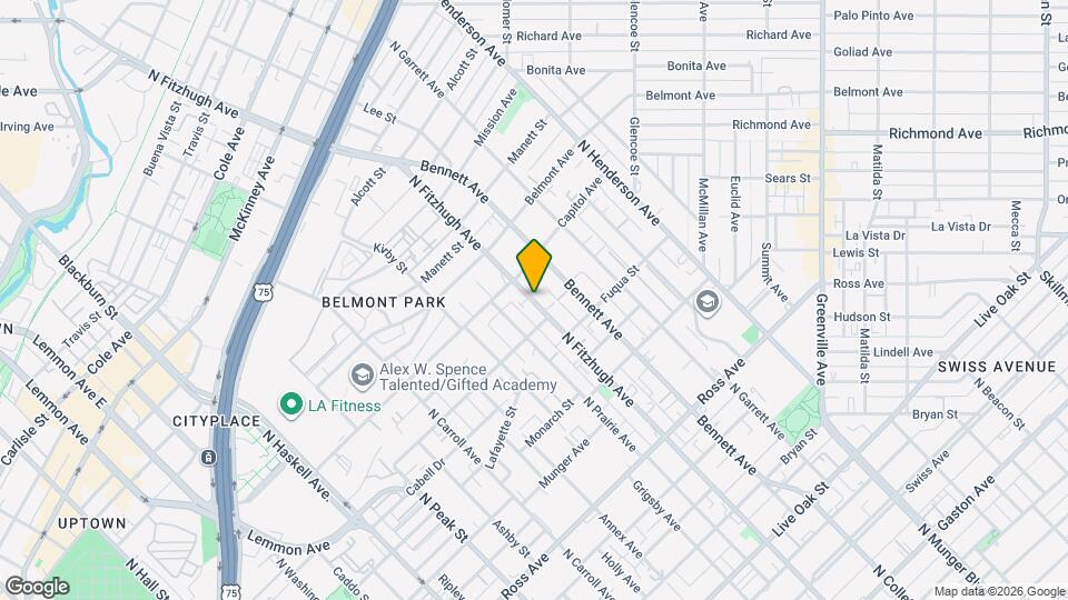 2290 N Fitzhugh Ave Map and Location Details