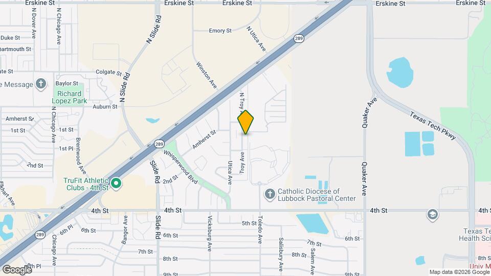 106 N Troy Ave, Unit 106A Map and Location Details