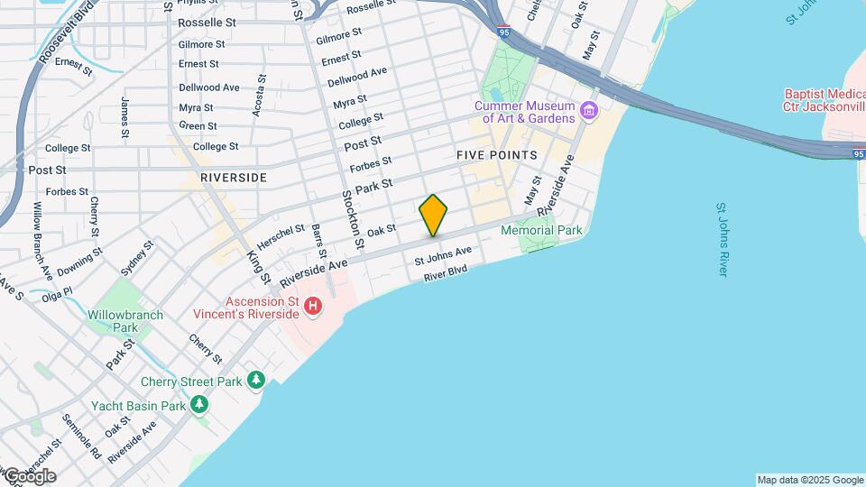 2220 Riverside Ave Map and Location Details