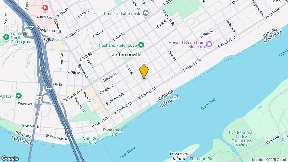 524 E Chestnut St Mapa y Detalles de la Ubicación