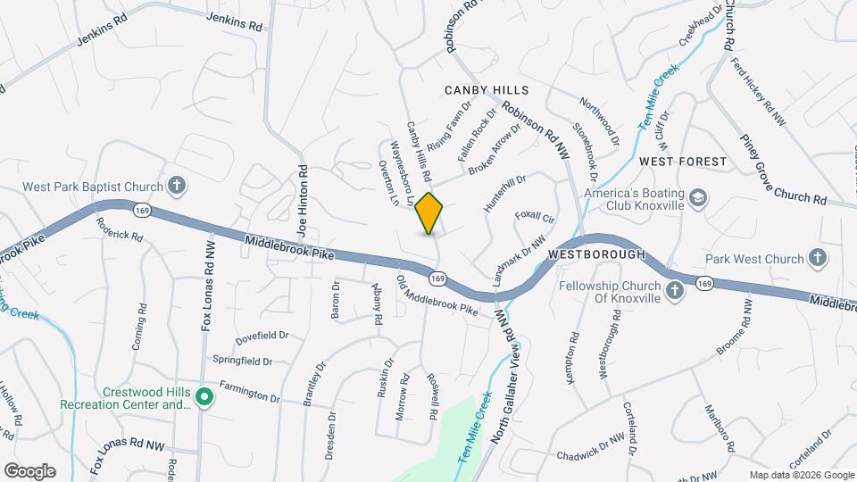 1215 Overton Ln Map and Location Details