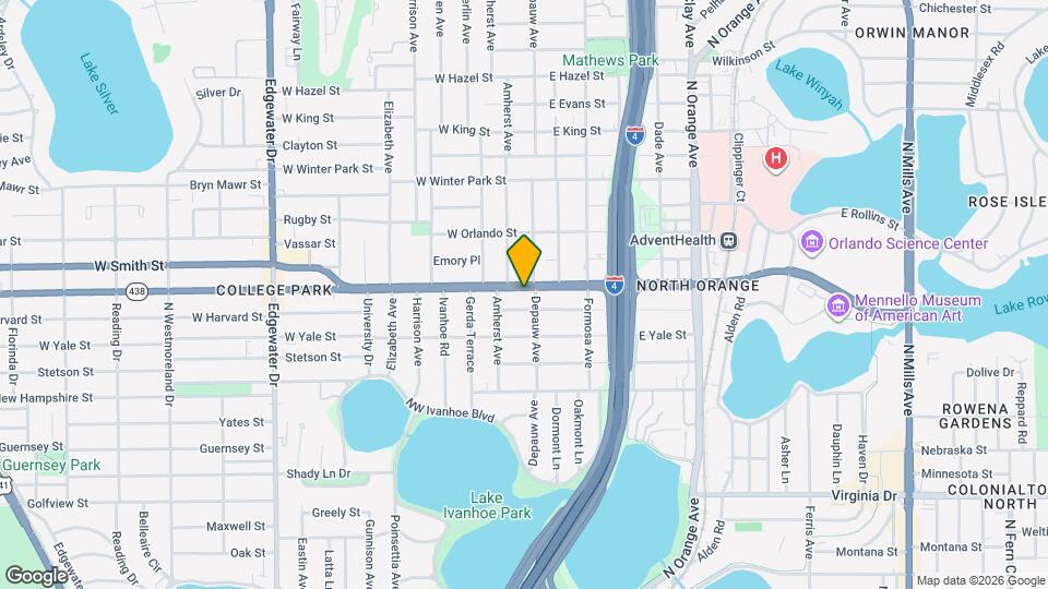 12 W Princeton St Map and Location Details