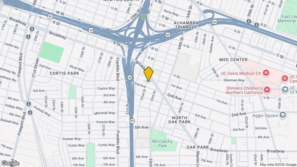 2643 32nd St Map and Location Details