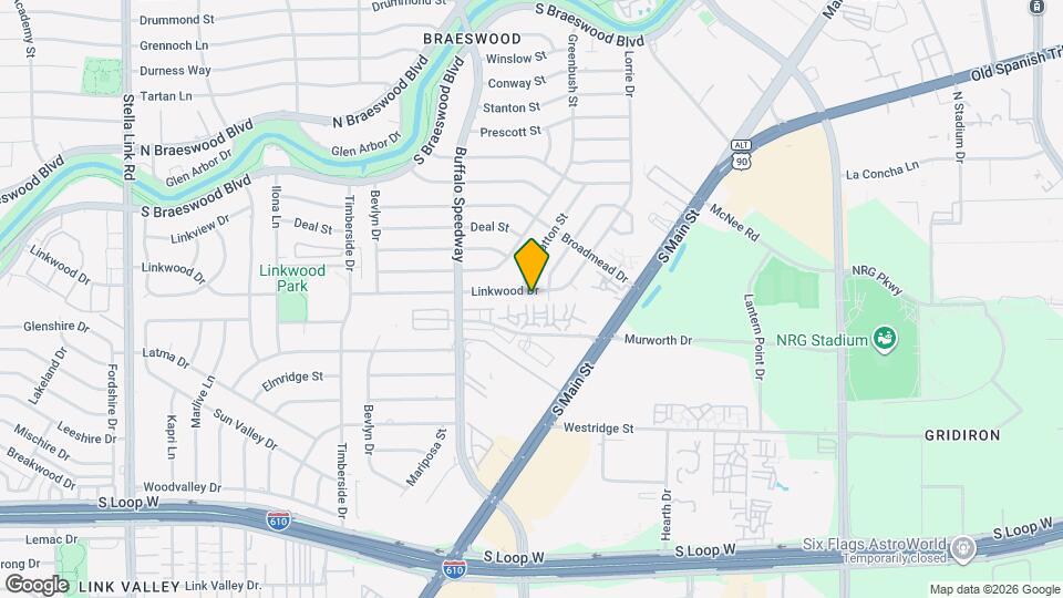 2911 Linkwood Dr Map and Location Details