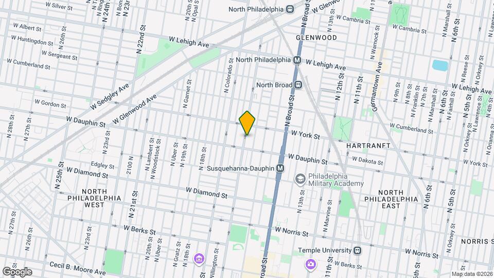 2325 N 16th St Map and Location Details