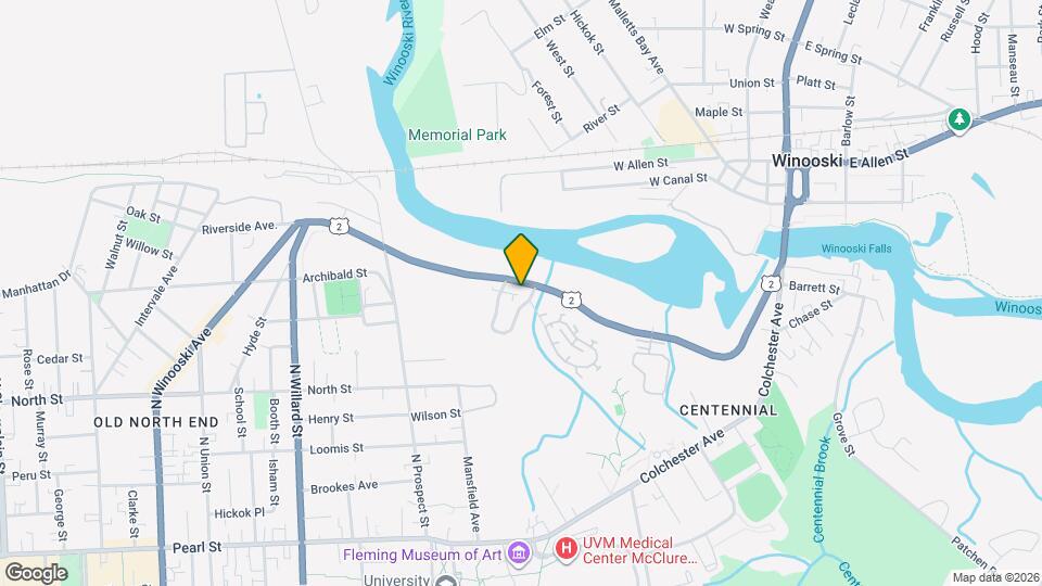 362 Riverside Ave. Map and Location Details