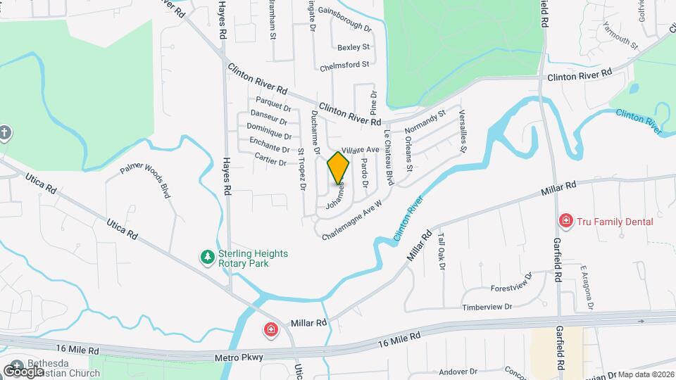 38087 Johannes Dr Map and Location Details