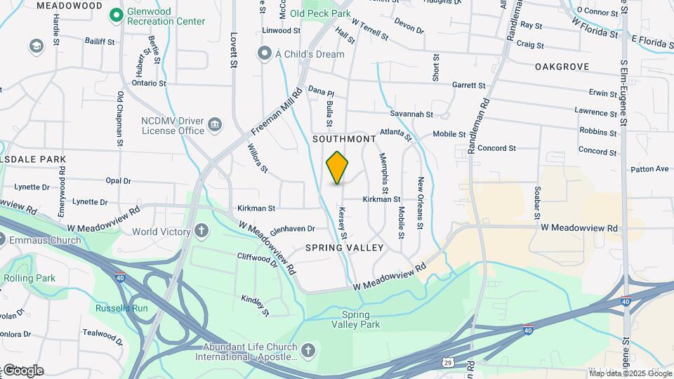2330 Kersey St Mapa y Detalles de la Ubicación