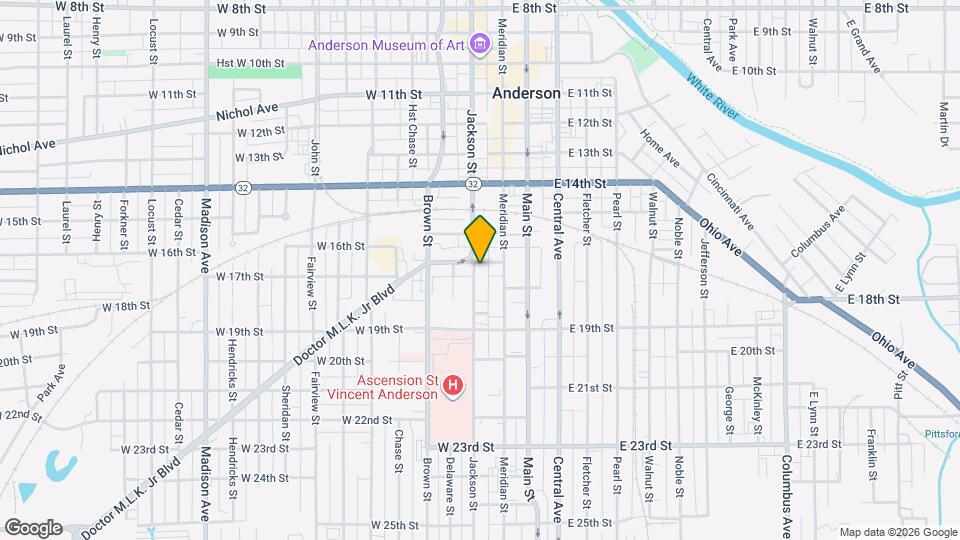 1706 Jackson St Map and Location Details