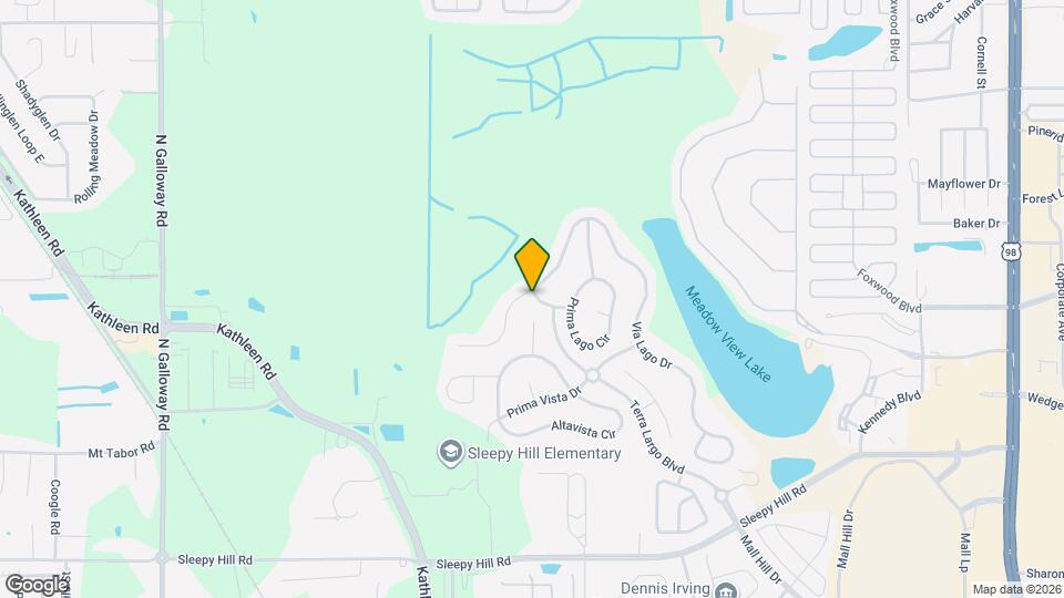 3987 Sunset Lake Dr Map and Location Details