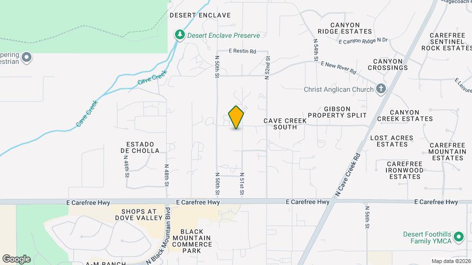 35030 N 51st St Map and Location Details