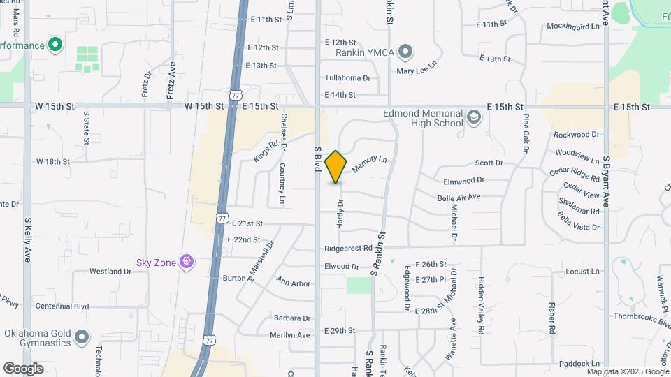 1817 Hardy Dr Map and Location Details