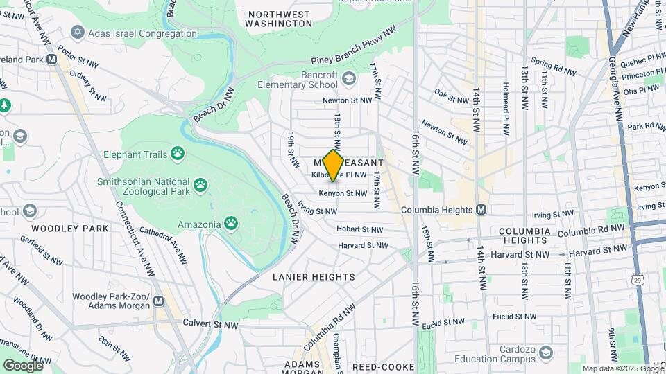 3106 18th St NW Map and Location Details