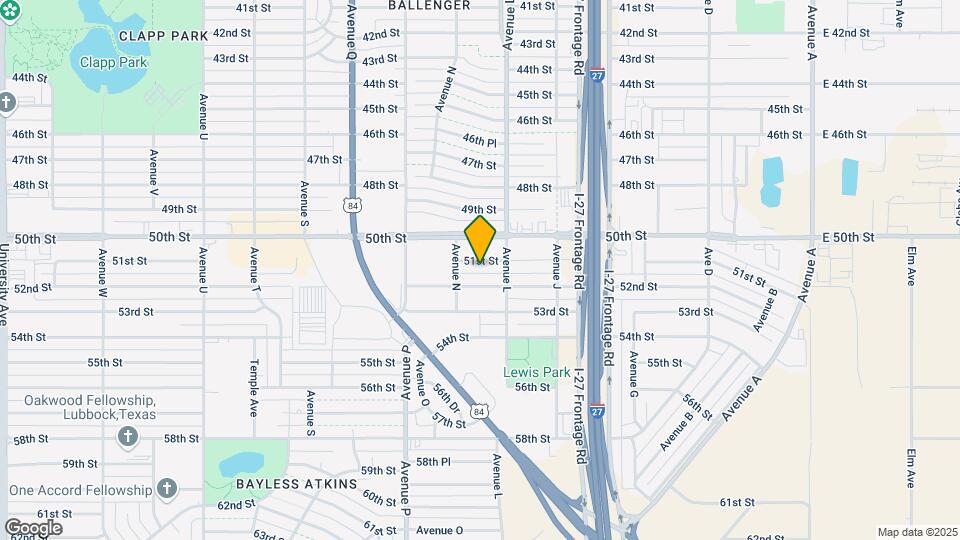 1302 51st St Map and Location Details