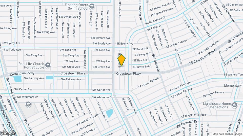1457 SE Ladner St Mapa y Detalles de la Ubicación