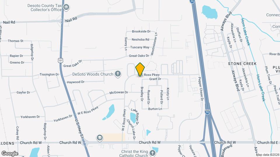 5539 Bradley Dr Map and Location Details