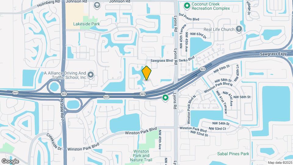 4854 NW 58th Manor Map and Location Details