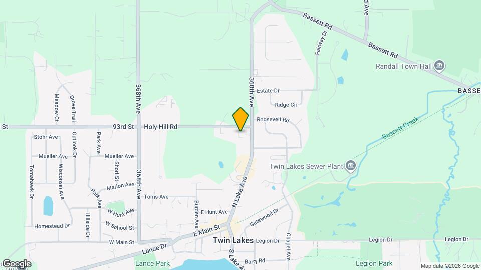 425 Holy Hill Rd Map and Location Details