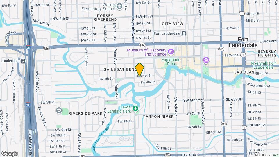 818 Tequesta St Map and Location Details