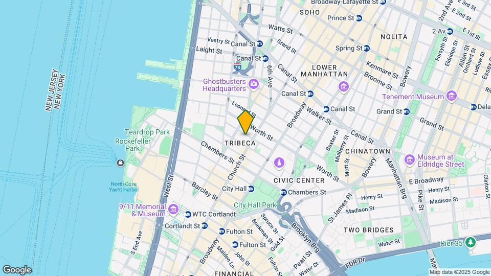 60 Thomas St Mapa y Detalles de la Ubicación